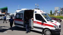 Malatya'da Motosiklet Kazası