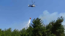 Çanakkale'de Tarım Arazisinde Yangın Kontrol Altında