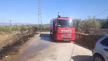 Gaziantep'te Zeytinlik Yangını
