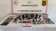 Sakarya'da Kaçak Müze Operasyonu