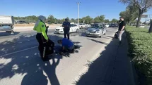 Konya'da Bisikletli Yaralandı