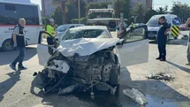 Samsun'da Halk Otobüsü Kazası