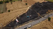 Tekirdağ'da Tarım Arazisinde Yangın