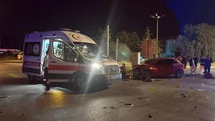Erzincan'da Trafik Kazası