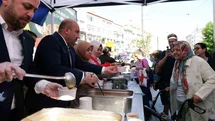 Eskişehir'de Aşure İkramı Yapıldı