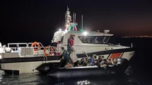 Aydın'da Lastik Botla Göçmen Yakalandı