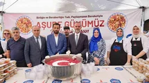 Sancaktepe'de Aşure Dağıtımı Etkinliği