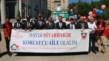 Diyarbakır’da Koruyucu Aile Yürüyüşü Gerçekleşti
