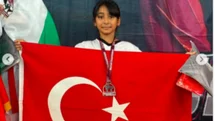 Gülnar'ın Gururu Ceyda, Tekvandoda Balkan Üçüncüsü Oldu!