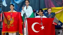 Gülnarlı Ceyda Sezen Çetin, Tekvandoda Balkan Üçüncüsü