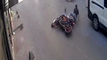 İstanbul Beyoğlu'nda Scooter Kazası