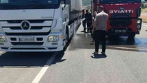 Bingöl'de Tır Yangını Kontrol Altına Alındı
