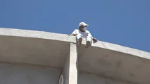Alanya'da Çatıya Çıkan Adam İkna Edildi