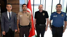 Uşak'ta Bekçiye Teşekkür Belgesi