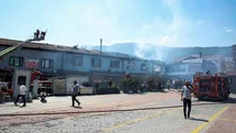 Bursa'da Kayhan Yangınına Hızlı Müdahale