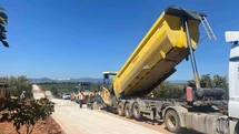Aydın'da Yol Çalışmaları Devam Ediyor