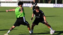 Beşiktaş Çift Antrenman Yaptı