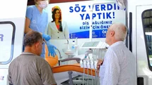 Aydın'da Mobil Diş Sağlığı Klinikleri'ne İlgi