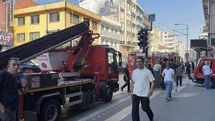 Bursa'da Baca Yangını Alarm Verdi