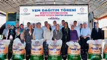 Denizli'de Üreticilere Yem Desteği Verildi