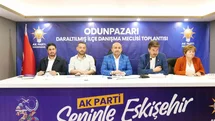 Eskişehir'de AK Parti Toplantısı Yapıldı