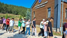 Büyükşehir’in gençlik kampında engeller eğlenerek aşıldı