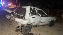 Karaman'da Trafik Kazası: 2 Yaralı