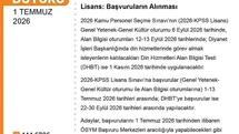 2026 KPSS Başvuruları Başladı