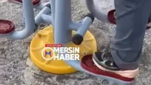 Güneykent Parkı’nda "Spor Aleti" Skandalı: Yenisi Beklenirken Eski Hurdalar Boyanıp Geri Getirildi, Çoğu da Çalışmaz Halde!