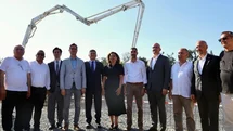 Tekirdağ’da mezarlık ve gasilhane ek hizmet binasının temeli atıldı