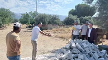 Buharkent'te Sokaklarda Kilit Parke Çalışması Devam Ediyor