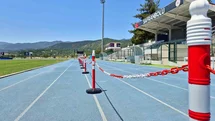 Safranbolu Atletizm Pisti’nde yeni kulvar düzenlemesi