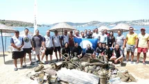 Bodrum’da Deniz Dibi Temizliği Yapıldı