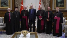 Cumhurbaşkanı Erdoğan Katolik Episkoposları Kabul Etti