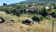 Bolu'da Otoyolda Trafik Kazası