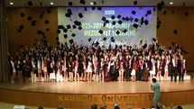 Karabük'te Tıp Fakültesi Mezunları Diplomalarını Aldı
