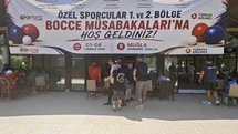 Özel Sporcular Bocce Türkiye Şampiyonası Başladı