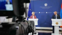Avrupa Komisyonu Başkanı Leyen Erivan'da Görüştü