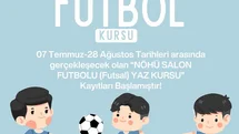 NÖHÜ’de çocuklara yönelik futsal yaz kursu başlıyor
