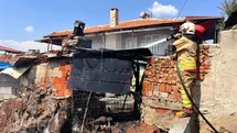 Manisa'da Fırında Yangın Çıktı
