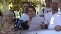 Bursa’da kızıl geyik av ihalesine geyik kostümlü protesto