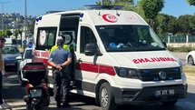 Samsun’da motosiklet kazası: 1 yaralı