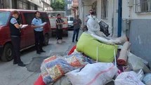 Yıldırım'da Çöp Ev Temizliği Yapıldı