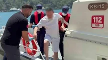 Muğla'da Özel Teknede Tıbbi Tahliye