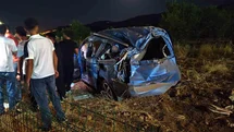 Gercüş'te Trafik Kazası Şans Eseri Yaralı Yok