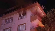 Bursa'da Apartman Yangını Paniğe Neden Oldu