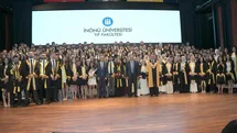 İnönü Üniversitesi Tıp Fakültesi’nde mezuniyet coşkusu