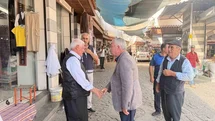 Diyarbakır'da Başkan Karamehmetoğlu Buluştu