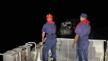 Çeşme'de Tekne Kurtarma Operasyonu