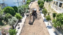 Nazilli'de Altyapı ve Park Çalışmaları Devam Ediyor
